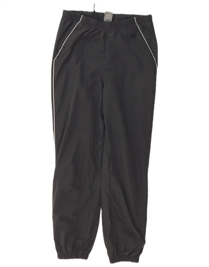 Pantaloni de trening pentru femei Nike Joggeri UK 8/10 Poliester gri mic