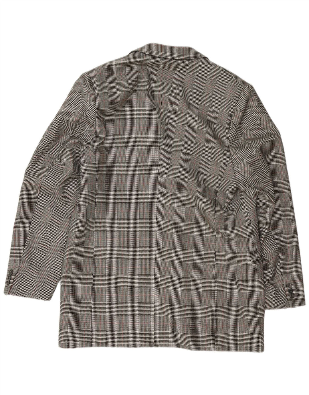 Jachetă pentru bărbați VINTAGE cu 3 nasturi, UK 38, picior de gală, gri mediu