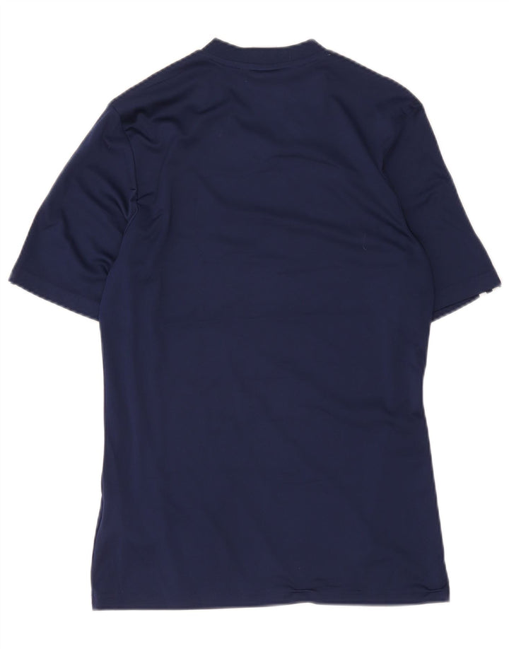 Tricou pentru bărbați Adidas Top mic, bleumarin, poliester