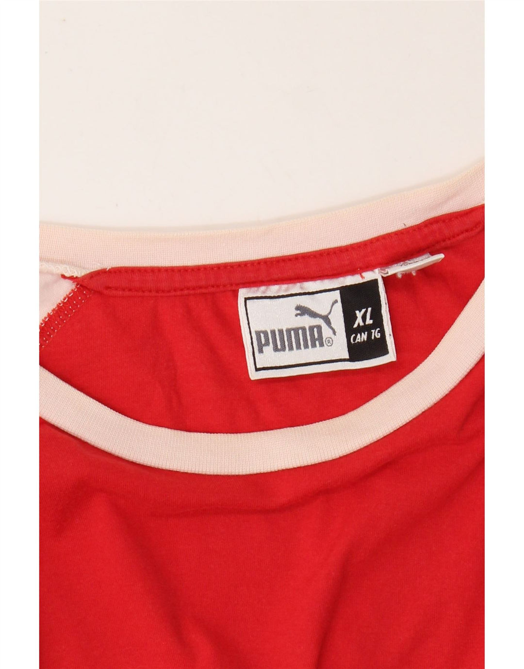 Tricou grafic PUMA pentru femei, UK 18 XL, roșu, bloc de culoare