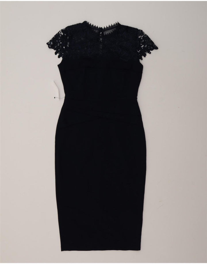 Rochie bodycon pentru femei Lipsy UK 10 Poliester bleumarin mic