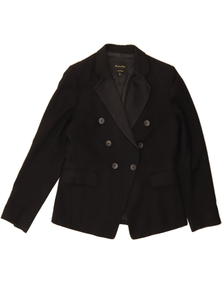 MASSIMO DUTTI Womens Double Breasted 2 Piece Set EU 40 Medium Black Vintage Massimo Dutti and Second-Hand Massimo Dutti from Messina Hembry 