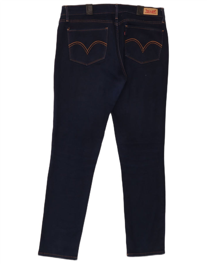 Blugi skinny pentru femei Levi's W36 L31 bleumarin