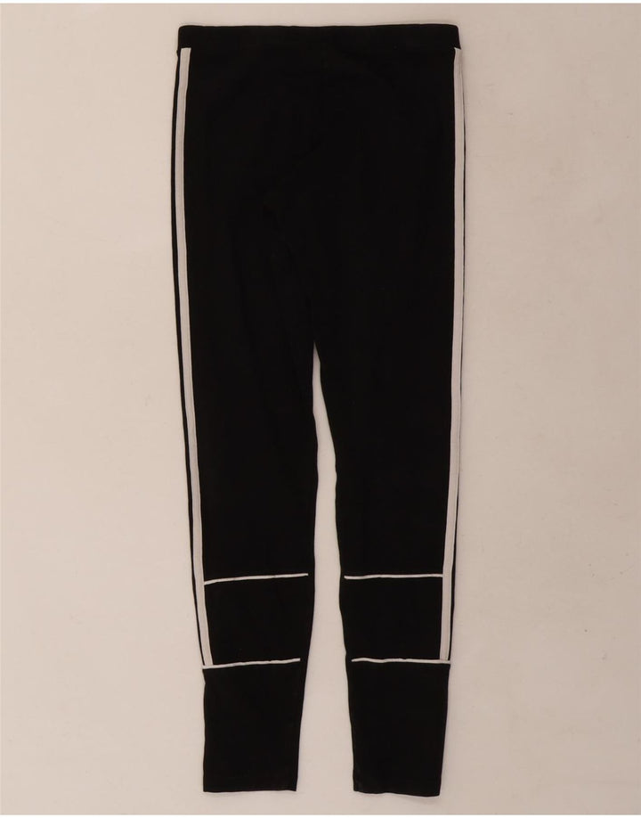Leggings pentru femei Adidas UK 8 Small Black Bumbac
