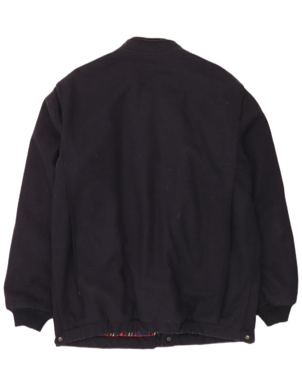 Blancă pentru bărbați Wrangler UK 42 XL Lână bleumarin