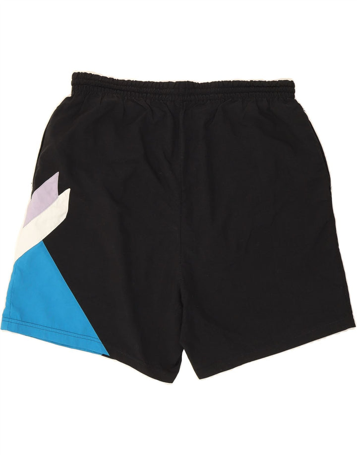 ADIDAS Mens Sport Shorts Large Black Colourblock Vintage Adidas and Second-Hand Adidas from Messina Hembry 