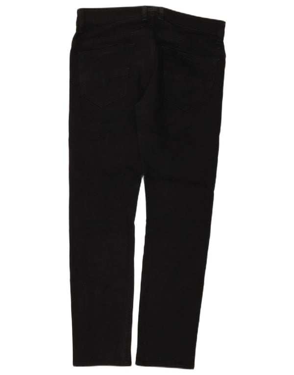 Diesel Mens Thommer Slim Skinny Jeans W30 L30 Black Cotton