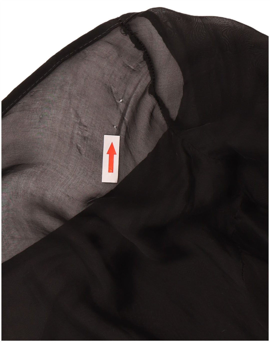 Bluză supradimensionată pentru femei King Kong Top UK 10 Small Black Silk