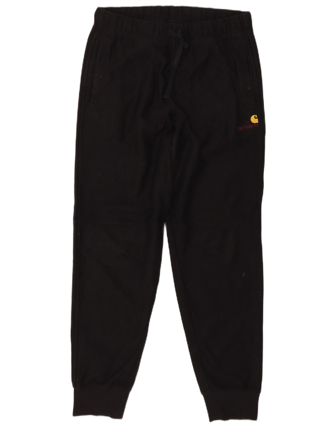 Pantaloni de trening pentru bărbați Carhartt Pantaloni de jogging, bumbac mediu negru