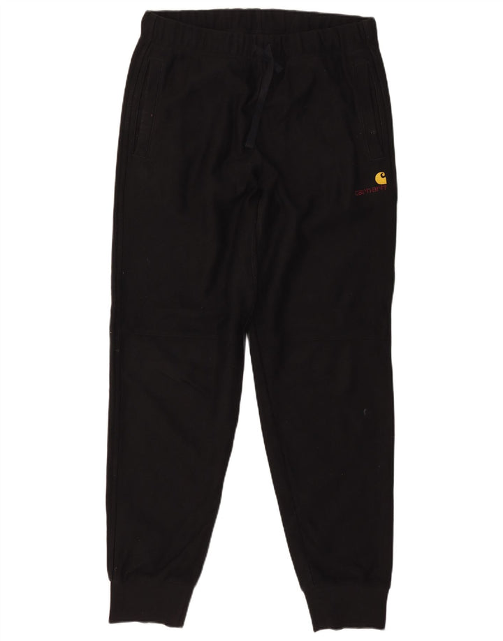 Pantaloni de trening pentru bărbați Carhartt Pantaloni de jogging, bumbac mediu negru