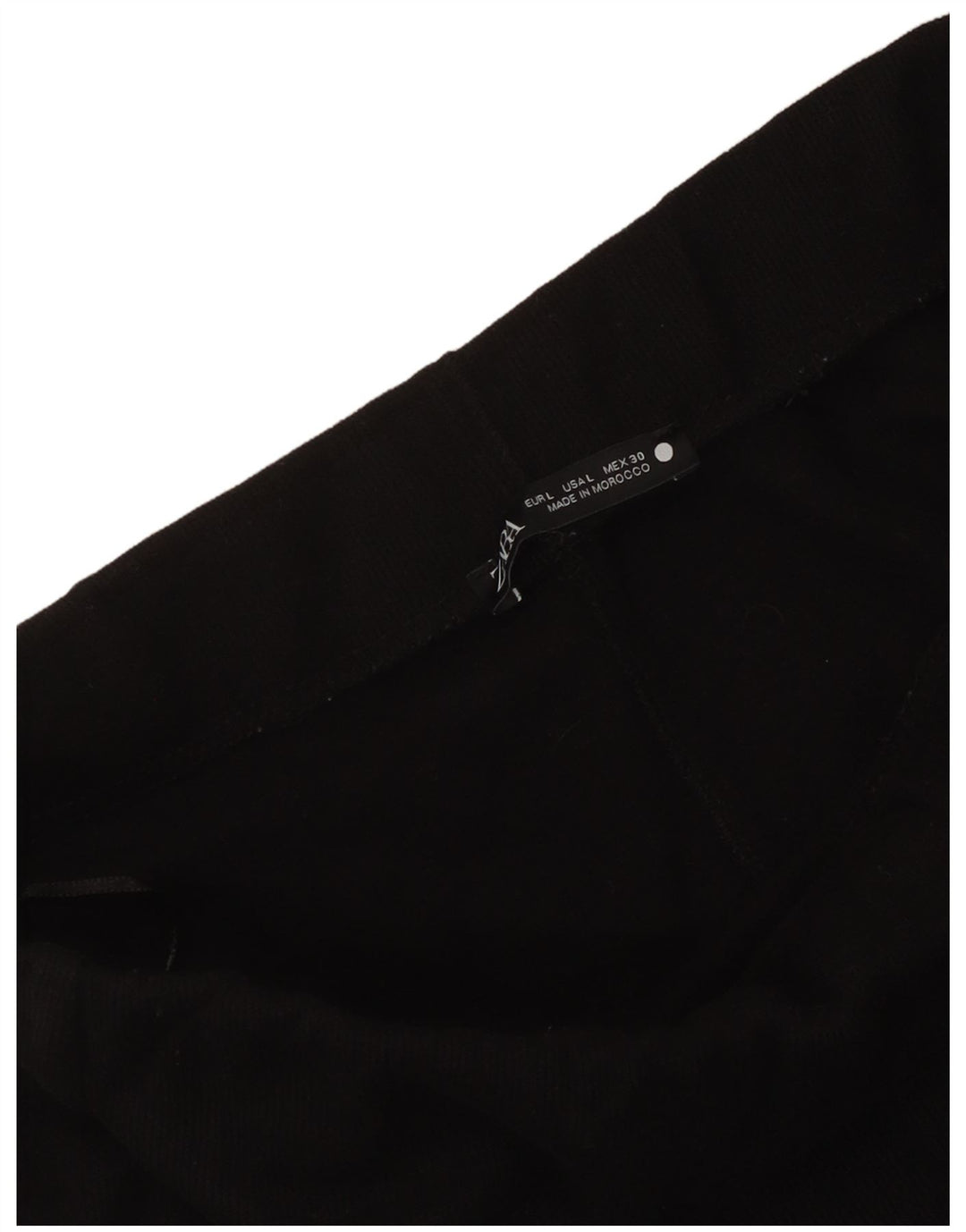 Fusta Midi Femei Zara Mare W30 Negru