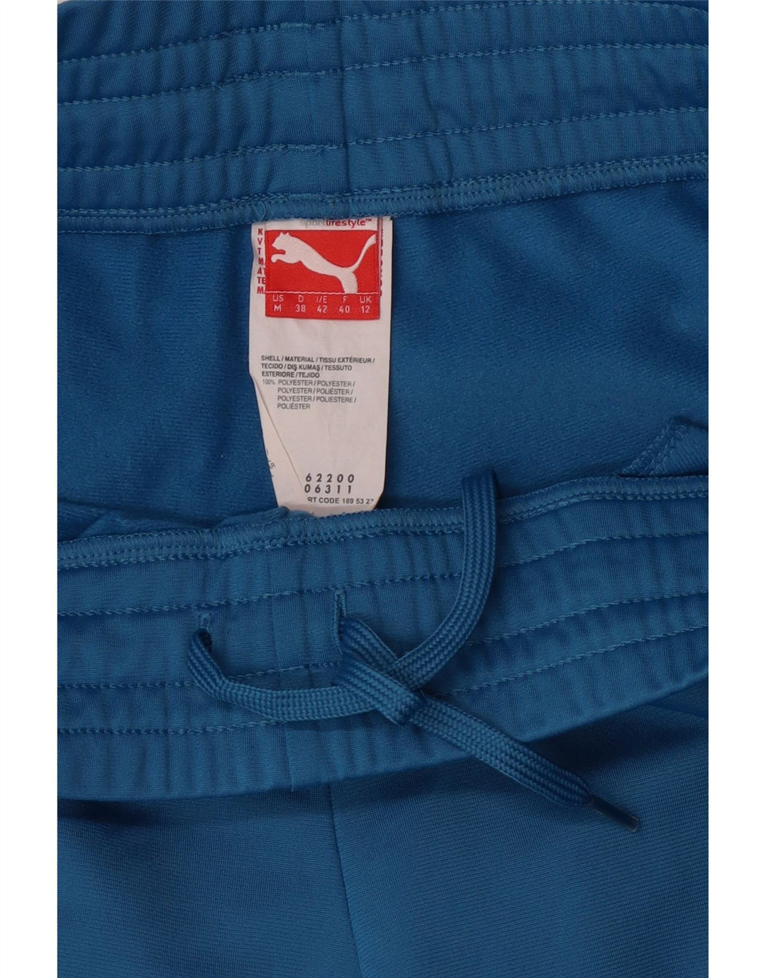 Pantaloni de trening Puma pentru femei UK 12 Medium Blue Poliester