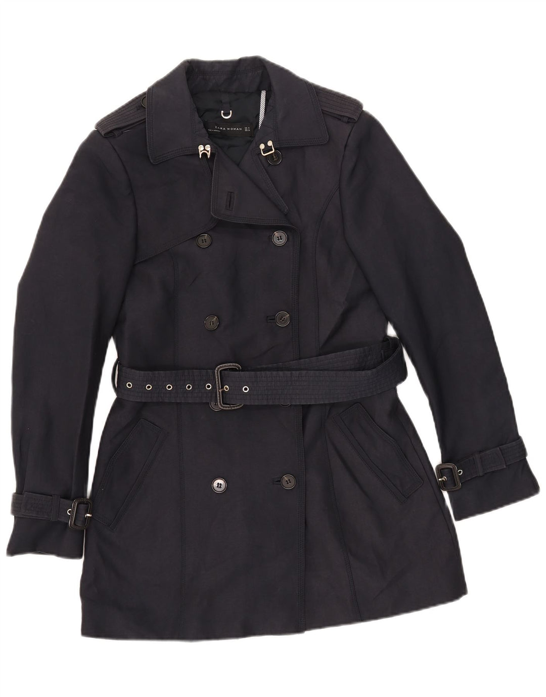 Trenci pentru femei Zara UK 12 Medium Bleumarin