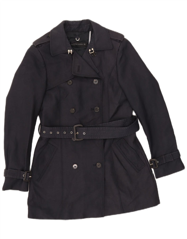 Trenci pentru femei Zara UK 12 Medium Bleumarin