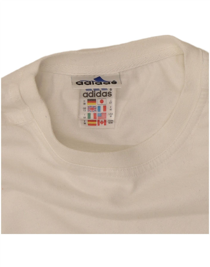 Tricou Adidas pentru femei Top UK 12 Medium White
