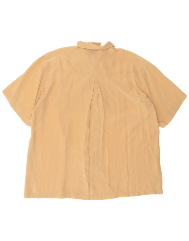 Bluză cămașă cu mânecă scurtă pentru femei Marella IT 42 Bej mediu