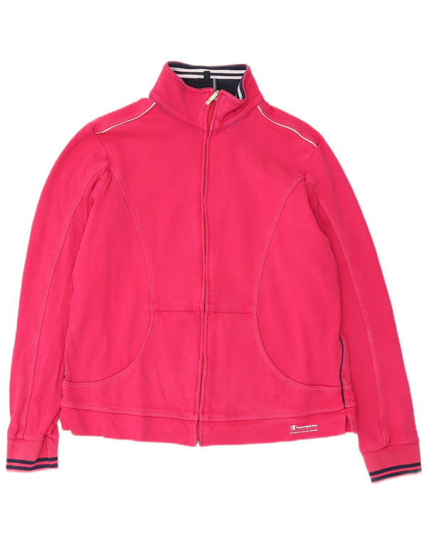 Jachetă de trening pentru femei Champion UK 18 XL, bumbac roz