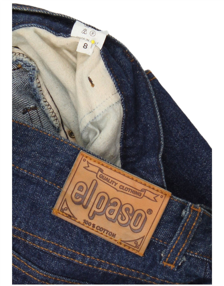 Fusta de blugi pentru femei El Paso US 8 Medium W28 Bumbac bleumarin