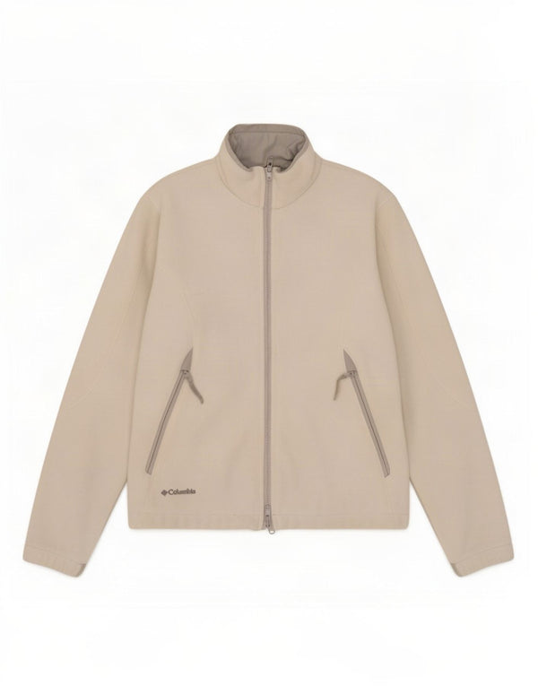 Jachetă Columbia pentru femei Liner Fleece UK 10, mic, alb, din poliester