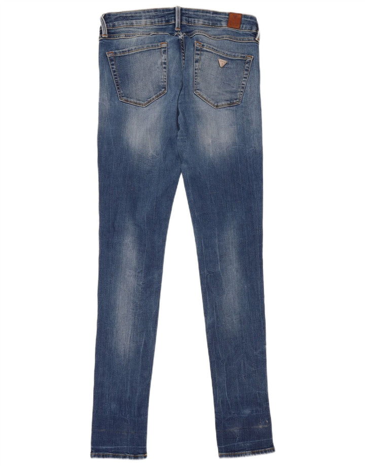Blugi skinny pentru femei Guess W29 L32 albastru