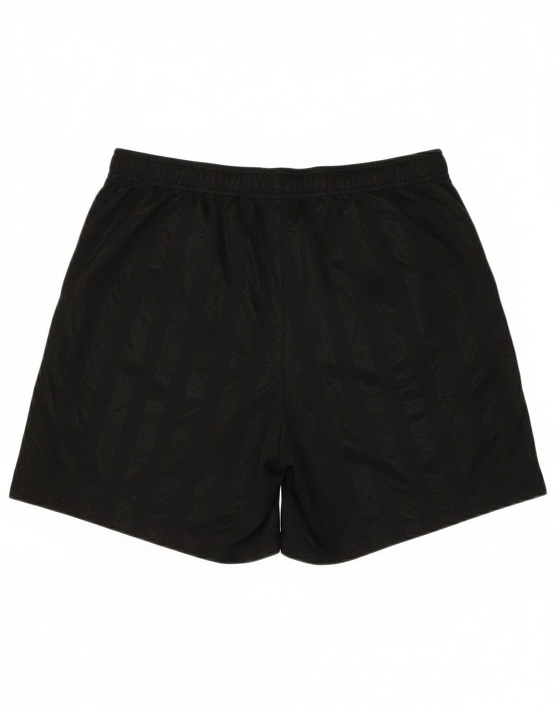 Pantaloni scurți sport Nike pentru bărbați, poliester cu dungi medii, negre