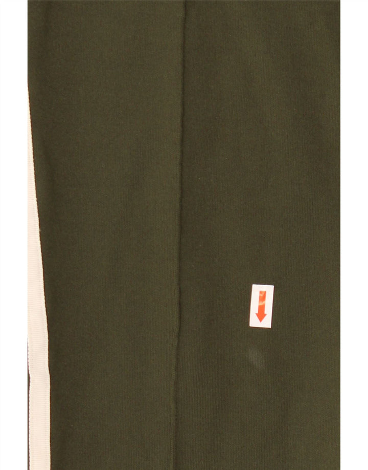 Pantaloni de trening ADIDAS pentru femei UK 14 Medium Kaki Poliester