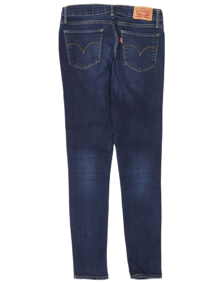 Blugi skinny Levi's 711 pentru femei W28 L28 bumbac bleumarin