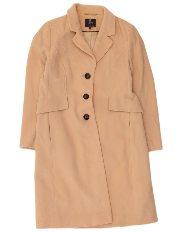 Palton pentru femei Marks & Spencer UK 14 Medium Beige Lână