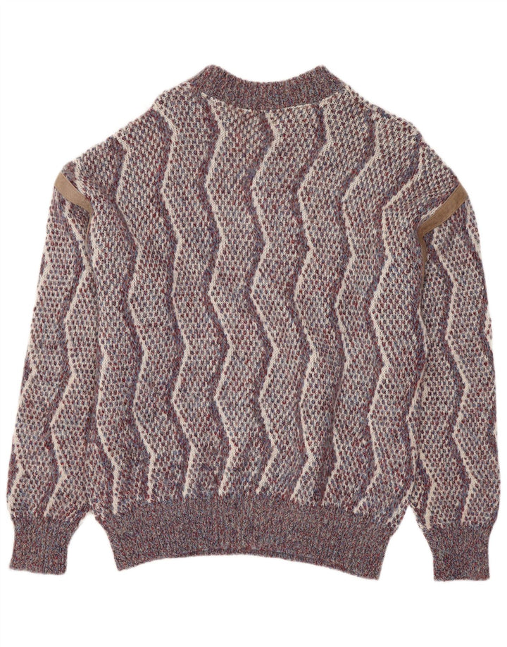 Pulover Sportful pentru bărbați cu gât cu nasturi IT 50 Medium Multicolor Retro