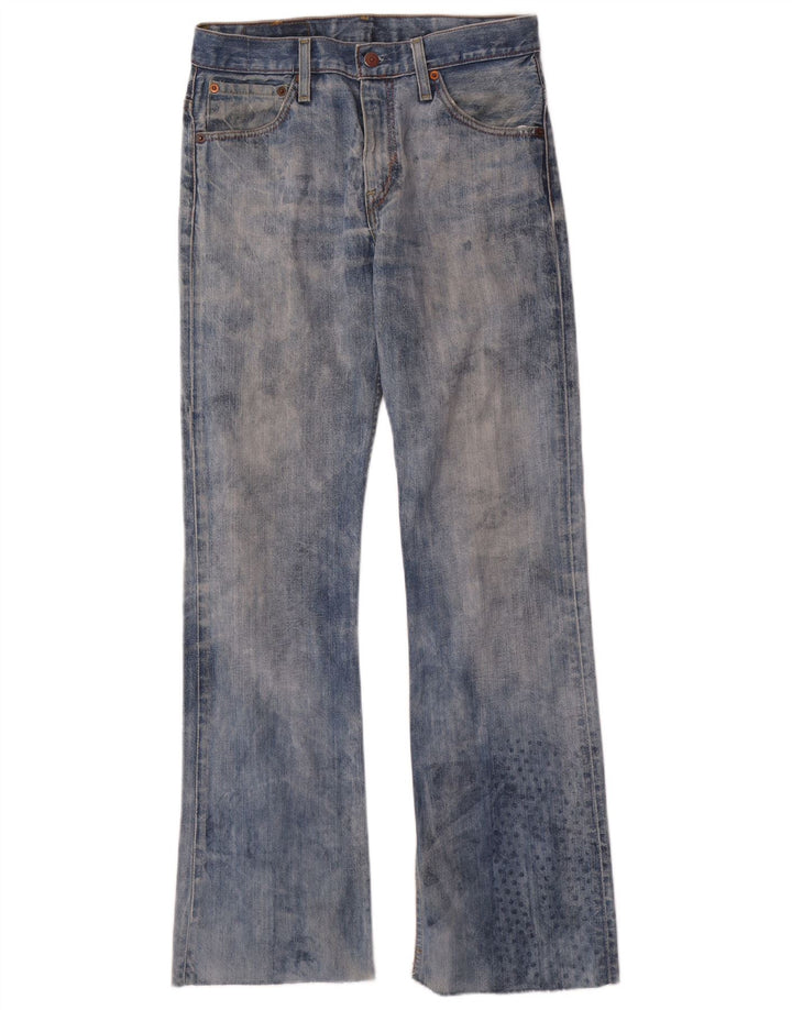 Blugi pentru bărbați Levi's 507 Bootcut W29 L32 Bumbac albastru