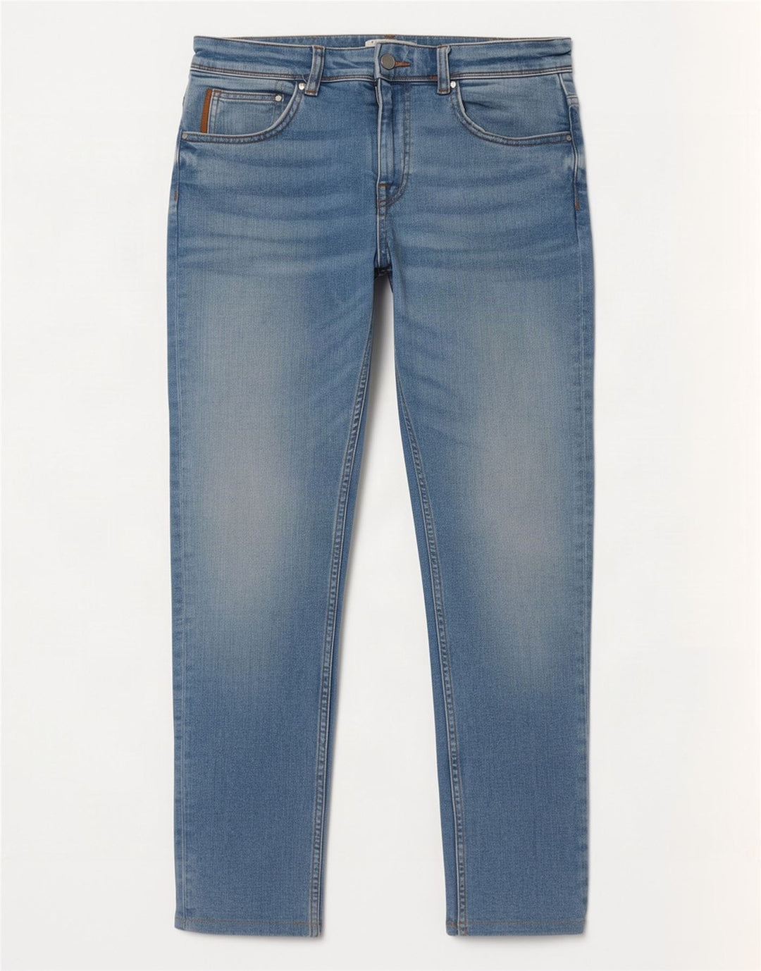 Blugi slim pentru bărbați Zara EU 42 Large W32 L30 Blue Bumbac