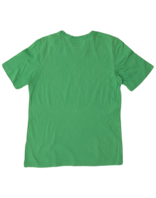 Tricou grafic Adidas pentru băieți Top 13-14 ani bumbac verde