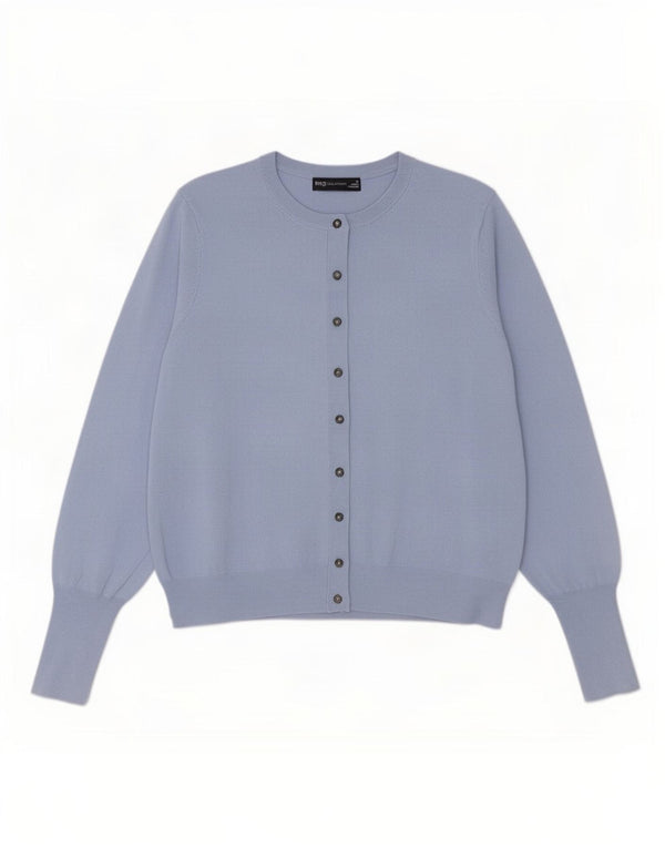 Pulover cardigan pentru femei Marks & Spencer UK 18 XL Blue Viscose