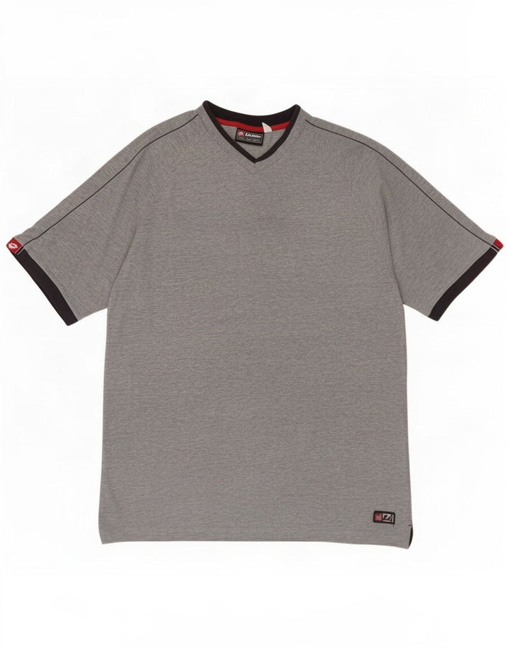 Tricou Bărbați Lotto Top Mare Bumbac Gri