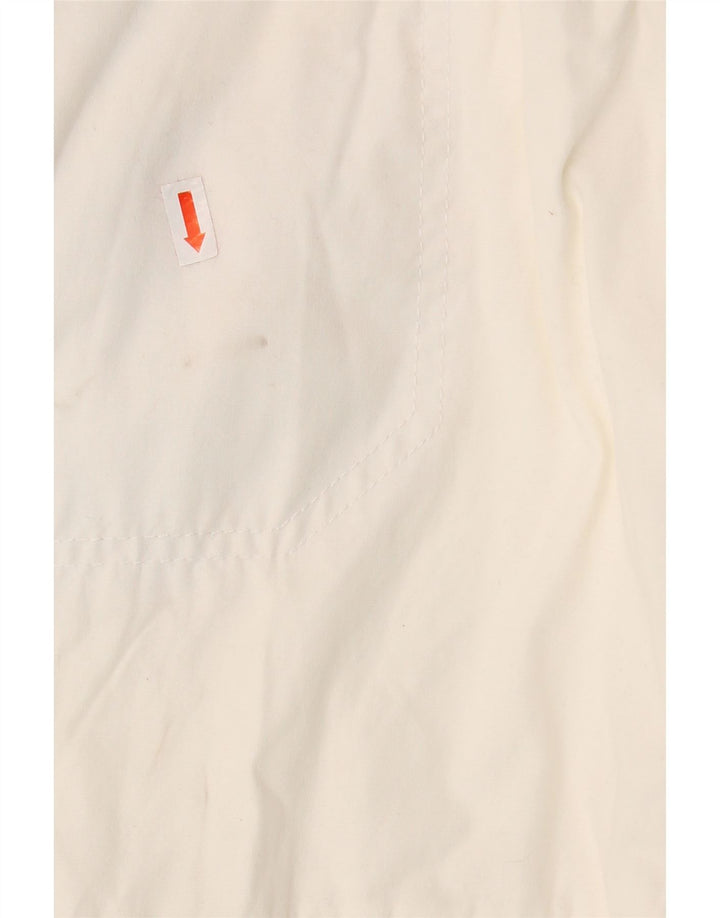 Pantaloni scurti chino pentru femei NIKE UK 8 Small W30 Bumbac alb