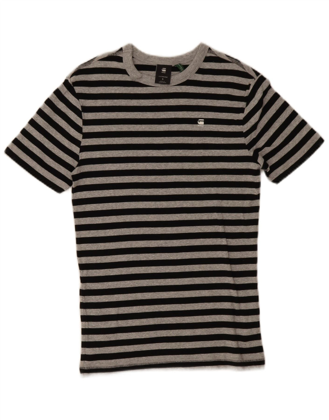 Tricou Bărbați G-STAR Top mic Bumbac cu dungi negre