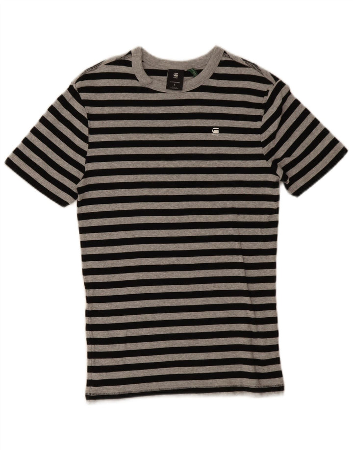 Tricou Bărbați G-STAR Top mic Bumbac cu dungi negre
