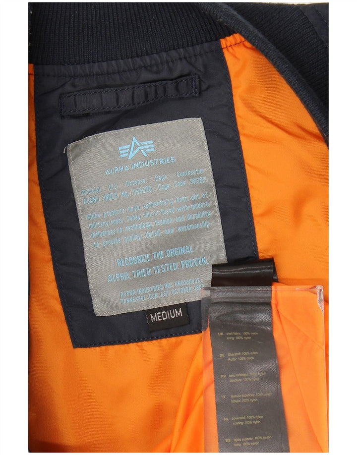 Palton pentru bărbați Alpha Industries Marea Britanie 38 Nailon mediu bleumarin