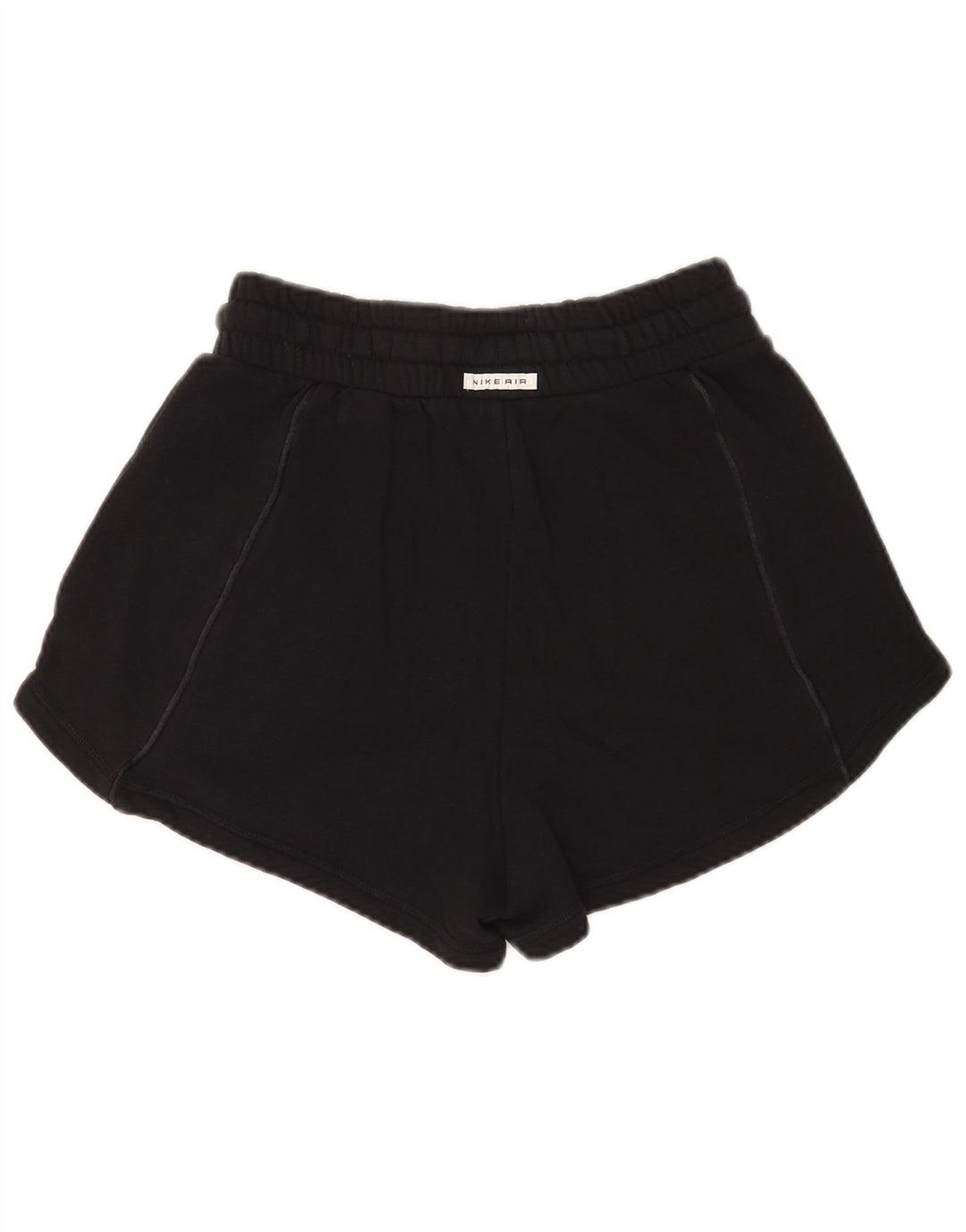 Pantaloni scurti sport Nike pentru femei UK 10 mici, negru, bumbac