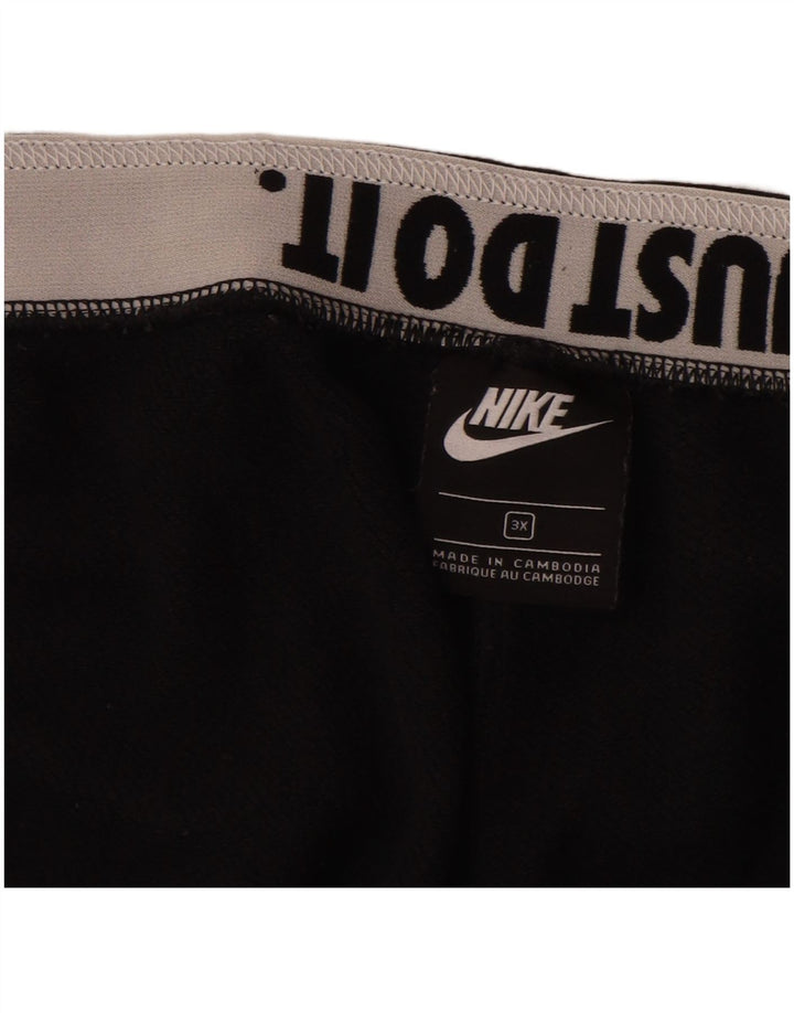 Pantaloni de trening pentru bărbați NIKE Pantaloni de jogging 3XL bumbac negru