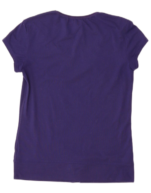Reebok Womens T-Shirt Top UK 8/10 Small Purple