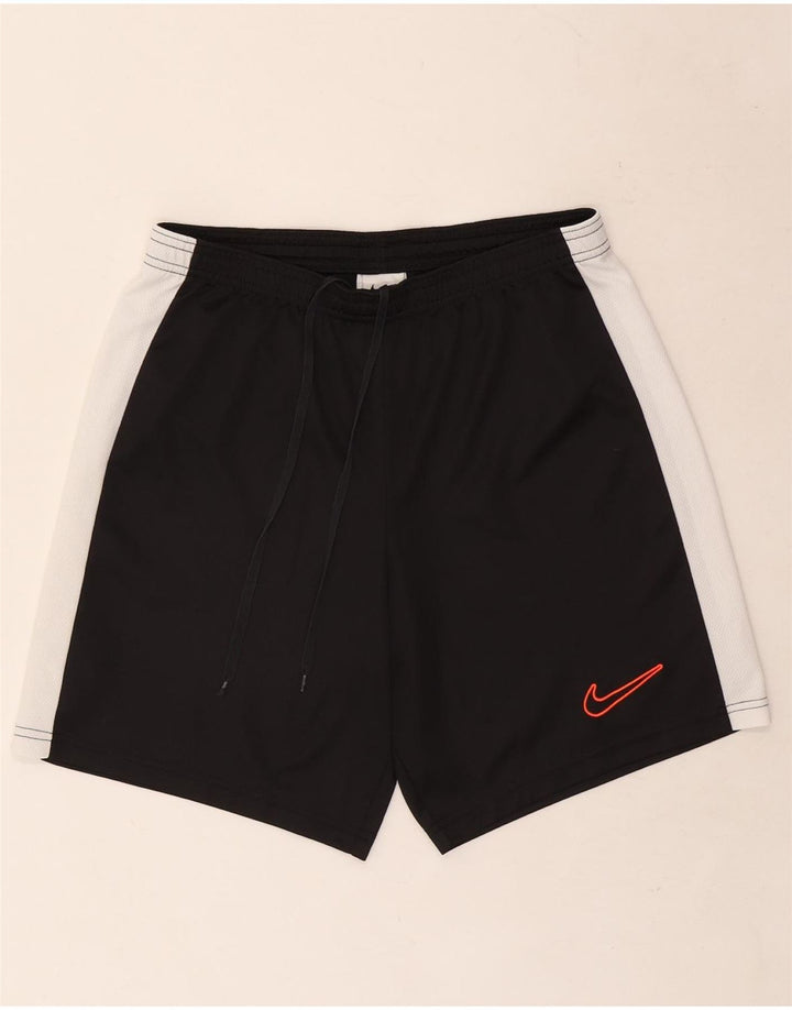 Pantaloni scurți sport Nike Dri Fit Slim Fit pentru bărbați, negru mediu, poliester