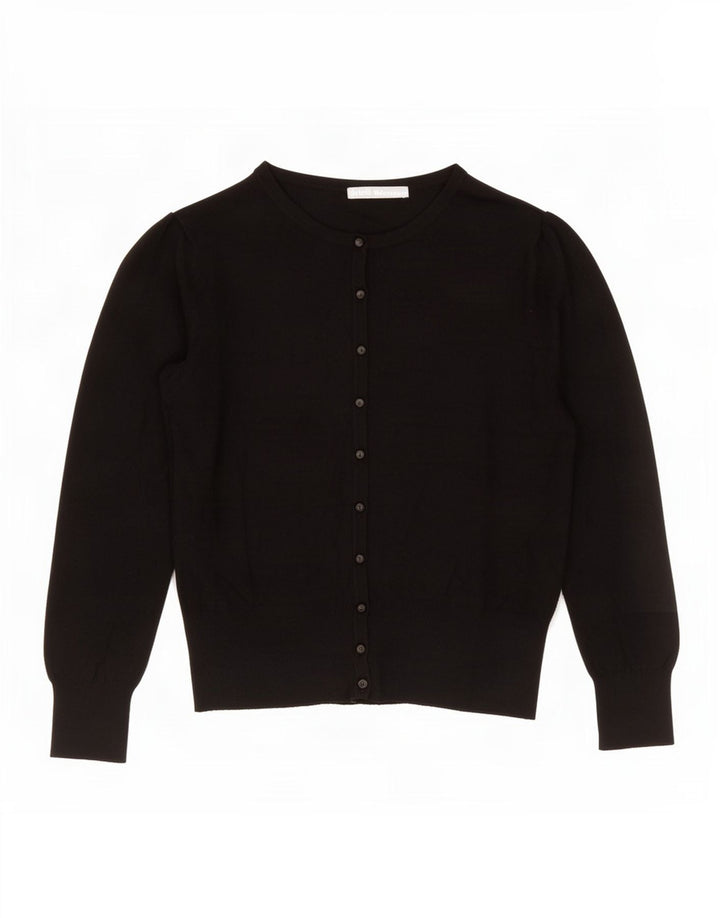 Pulover cardigan pentru femei Marks & Spencer UK 12 Medium Black Viscose