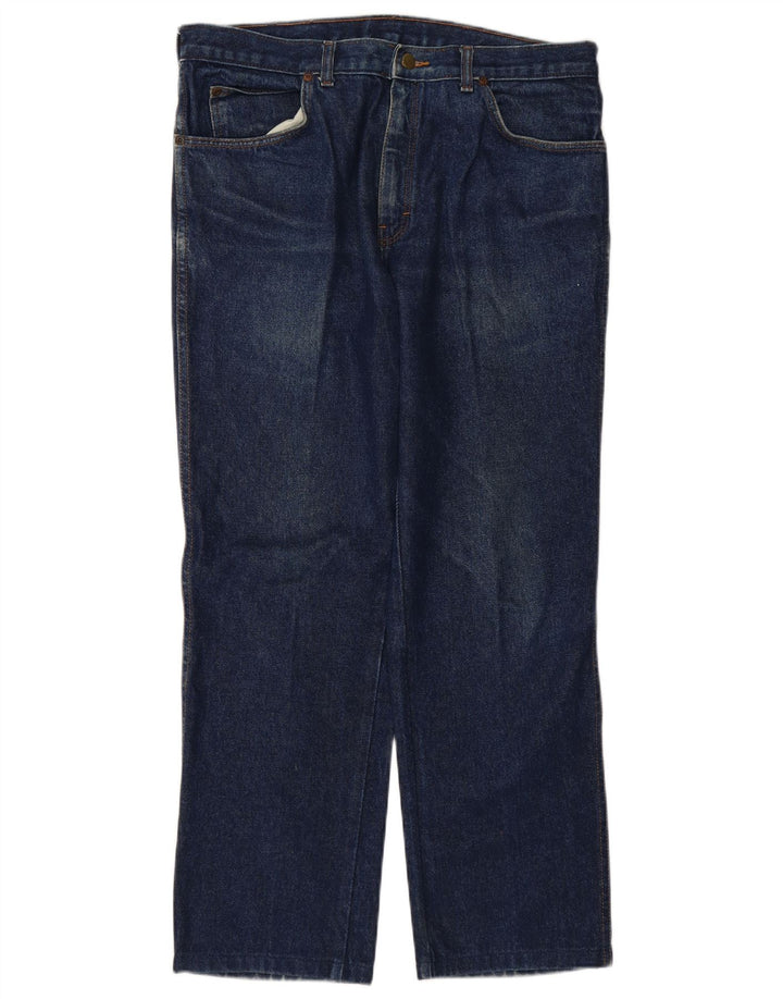 Blugi drepti pentru bărbați WRANGLER W36 L29 bleumarin