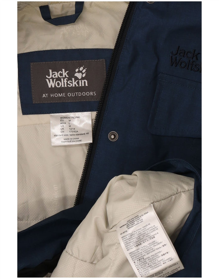 Jachetă Jack Wills pentru femei cu glugă, Marea Britanie 12/14, bleumarin mediu