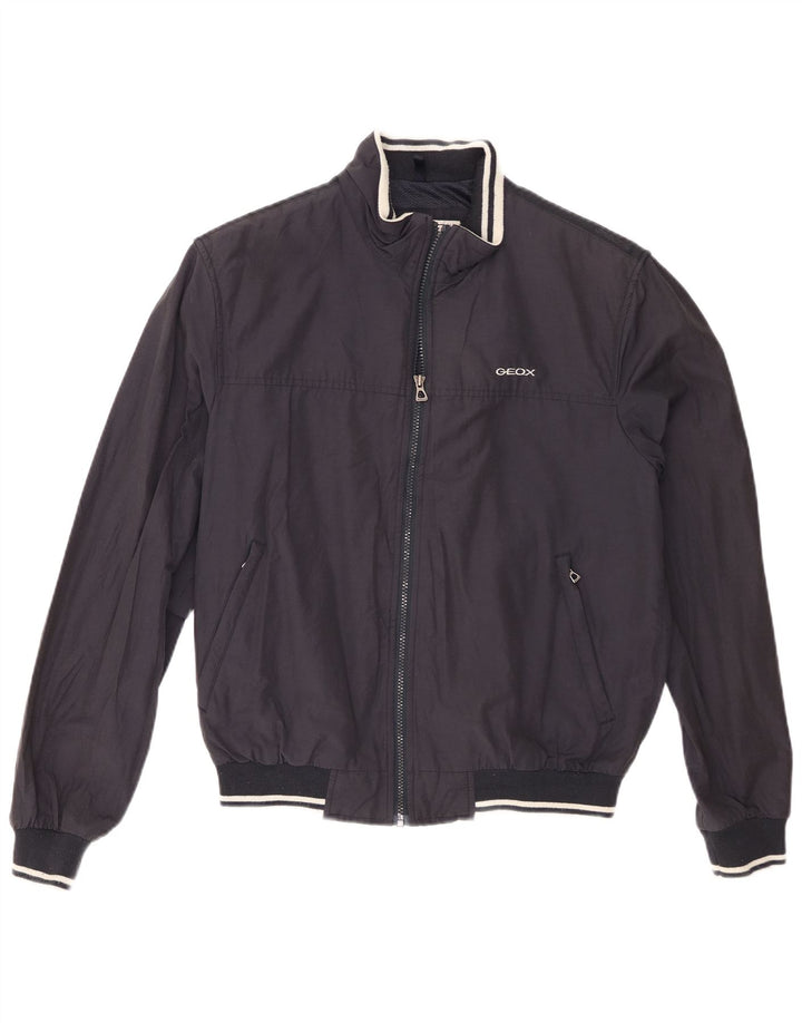 Jachetă Bomber pentru bărbați Geox UK 38 Medium Bluemarin Bumbac