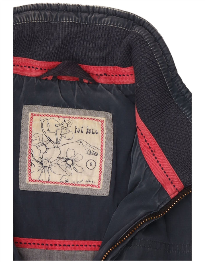 Gilet căptușit pentru femei Fat Face UK 8 Small, bleumarin, poliester