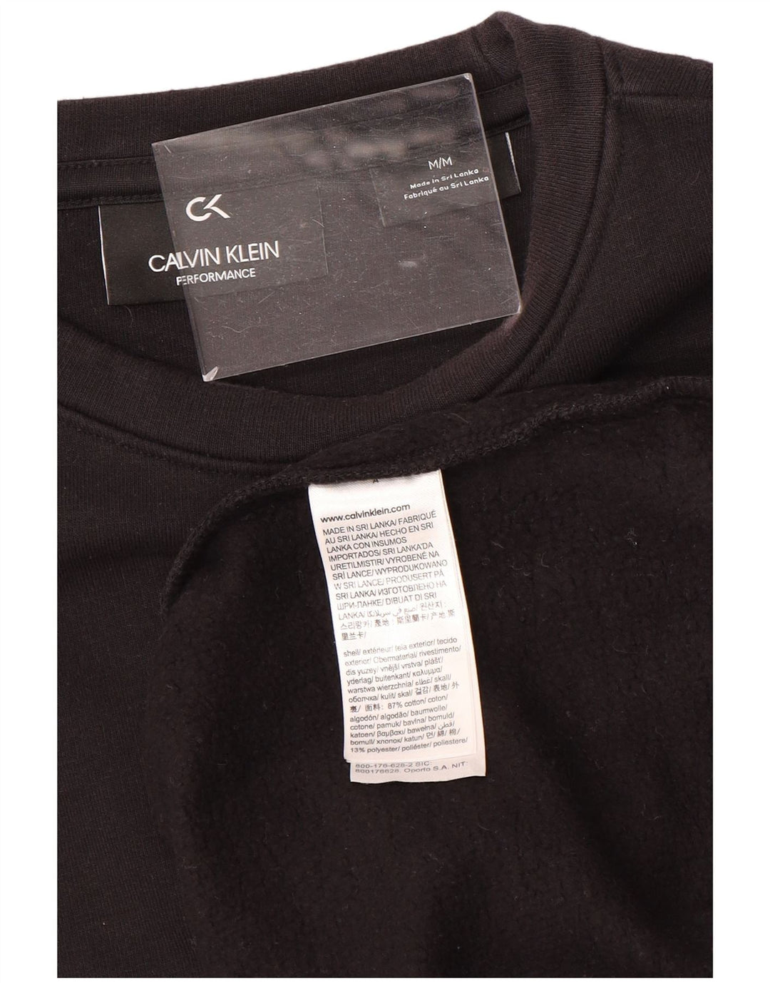 CALVIN KLEIN Pulover de performanță pentru femei UK 14 Maro mediu