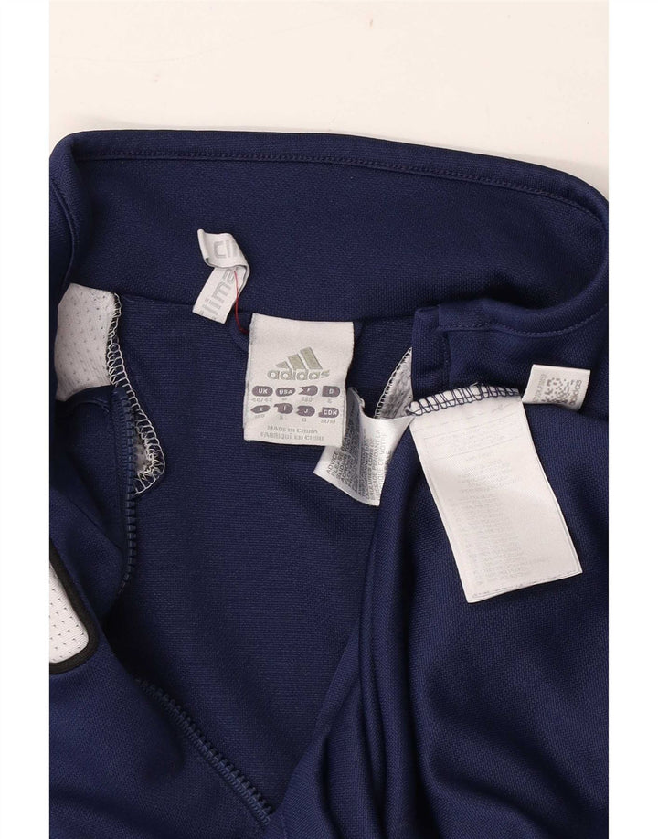 Trening pentru bărbați Adidas Graphic Pullover Top UK 40/42 Medium Bleumarin