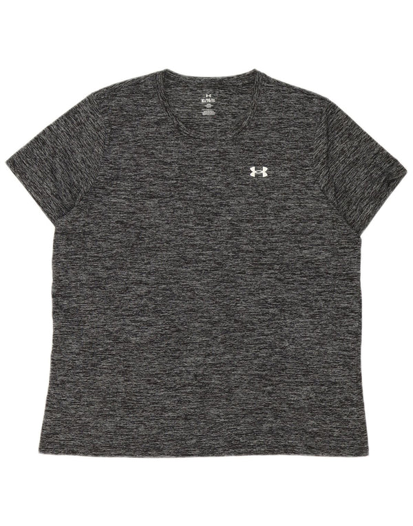 Tricou Under Armour pentru bărbați Top XL poliester cu pături gri